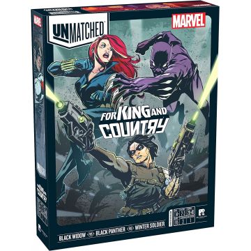 Joc de societate pentru doi Unmatched: Marvel For King and Country - Strategie