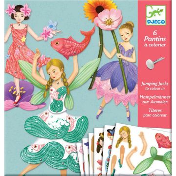 Jucarie pentru copii - Atelier pentru papusi-zane miscatoare