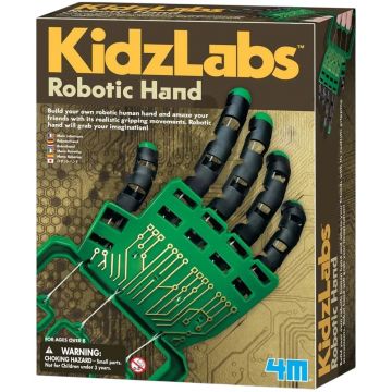 Kit educațional 4M KidzLabs - Braț robotic