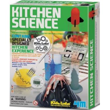 Kit educațional 4M KidzLabs - Experimente în bucătărie