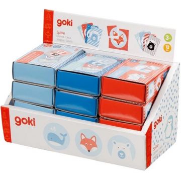 Mini joc de cărți Goki - Carimo, Cărți de joc, Black Peter, asortiment