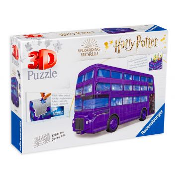 Puzzle 3D Ravensburger din 216 de piese - Harry Potter Knight Bus
