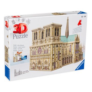 Puzzle 3D Ravensburger din 324 de piese - Catedrala Notre-Dame
