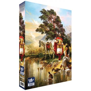 Puzzle Black Sea din 1000 de piese - Legend of Tsar Samuil, Vasil Goranov