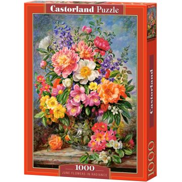 Puzzle Castorland din 1000 de piese - Flori de Iunie, Albert Williams
