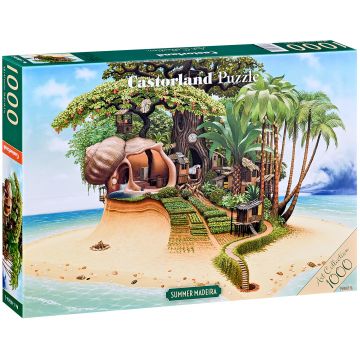 Puzzle Castorland din 1000 piese - Vara în Madeira