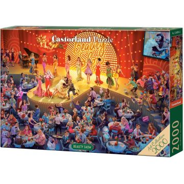 Puzzle Castorland din 2000 de piese - Concurs de frumusețe