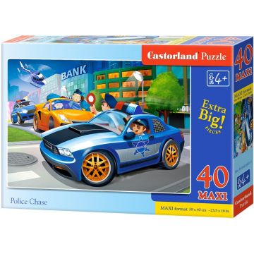 Puzzle Castorland din 30 de piese - Politia
