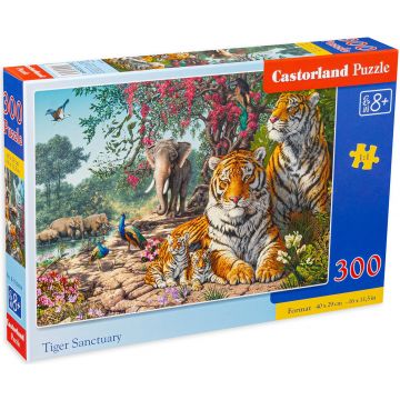 Puzzle Castorland din 300 de piese - Gardienii junglei