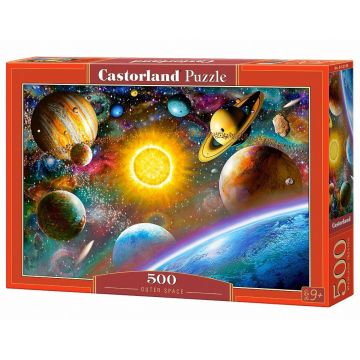 Puzzle Castorland din 500 de piese - Spatiul cosmic