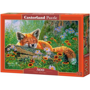 Puzzle Castorland din 500 de piese - Visele vulpoiului