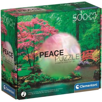 Puzzle  Clementoni de la  500 piese - Cântecul de leagăn al picăturilor de ploaie