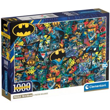 Puzzle  Clementoni din 1000 piese - Batman