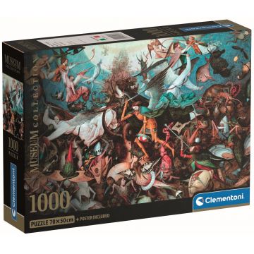 Puzzle Clementoni din 1000 piese - Căderea îngerilor rebeli