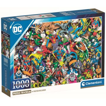 Puzzle Clementoni din 1000 piese - DC Comics