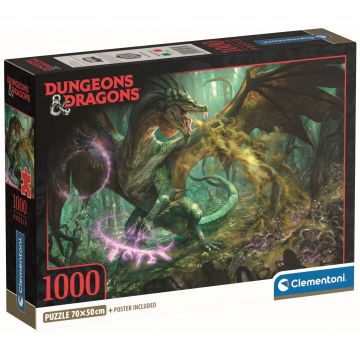 Puzzle Clementoni din 1000 piese - Dungeons & Dragons, tip 2