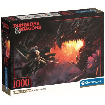Puzzle Clementoni din 1000 piese - Dungeons & Dragons