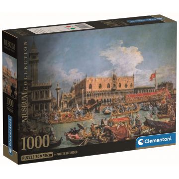 Puzzle Clementoni din 1000 piese - Întoarcerea lui Bucintoro în ziua Înălțării Domnului