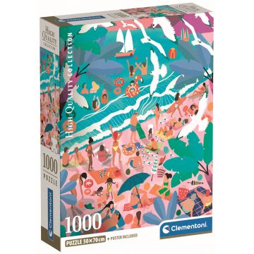 Puzzle Clementoni din 1000 piese - Plaja de duminică