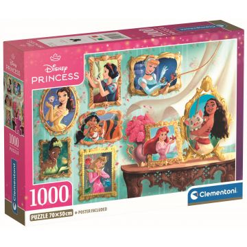 Puzzle Clementoni din 1000 piese - Prințesele Disney