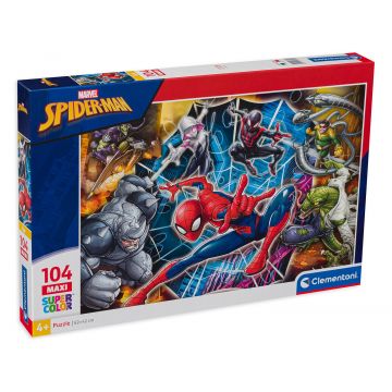 Puzzle Clementoni din 104 de maxi piese - Spiderman