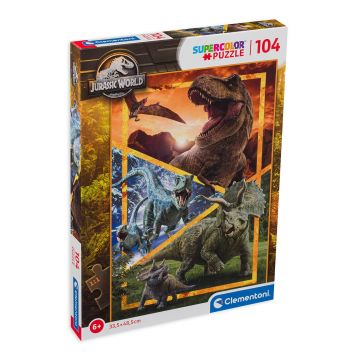 Puzzle Clementoni din 104 de piese - Jurassic World, tip 3