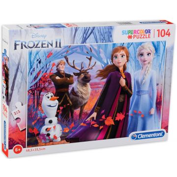 Puzzle Clementoni din 104 de piese - Regatul de gheata 2