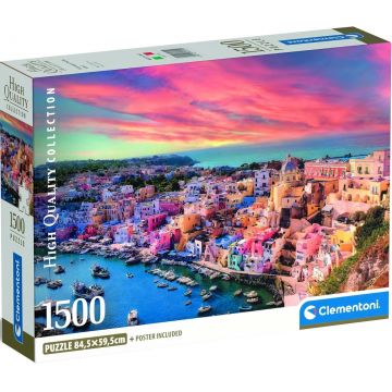 Puzzle Clementoni din 1500 piese - Insula Procida