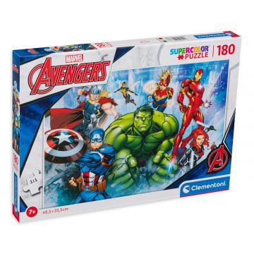 Puzzle Clementoni din 180 de piese - Razbunatorii