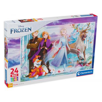 Puzzle Clementoni din 24 de maxi piese - Frozen 2