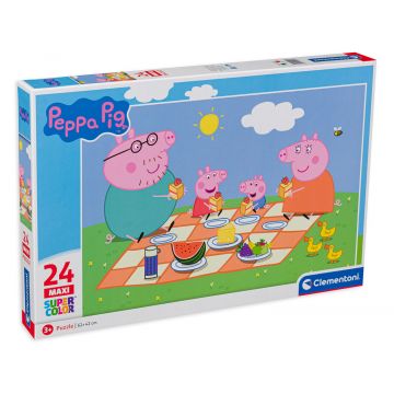 Puzzle Clementoni din 24 de maxi piese - Peppa Pig