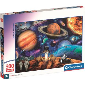 Puzzle Clementoni din 300 piese - Misiune spațială