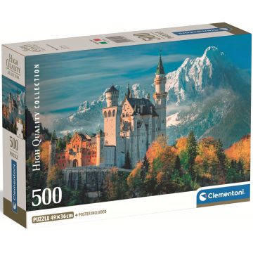 Puzzle Clementoni din 500 piese - Castelul Neuschwanstein