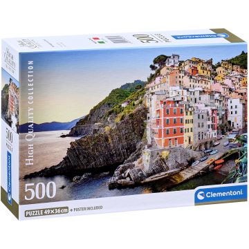 Puzzle Clementoni din 500 piese - Coasta Riomaggiore