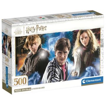 Puzzle  Clementoni din  500 piese - Harry Potter și prietenii