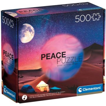 Puzzle  Clementoni din 500 piese - O noapte înstelată de somn
