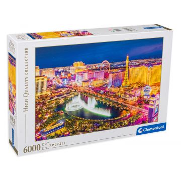 Puzzle Clementoni din 6000 de piese - Las Vegas