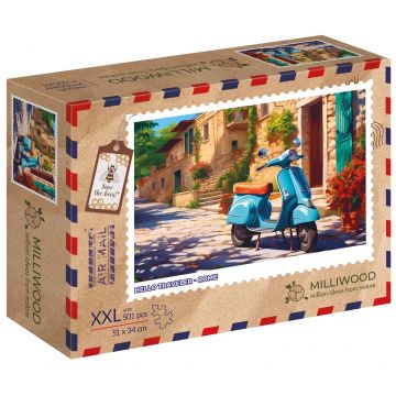 Puzzle din lemn pentru copii  Milliwood din 501 piese - Roma(marime XXL)