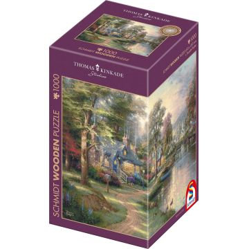 Puzzle din lemn Schmidt din 1000 piese - Lacul natal