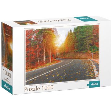 Puzzle DoDo din  1000 piese -Pădurea de toamnă