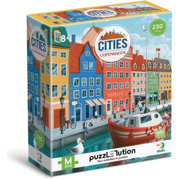 Puzzle DoDo  din 250 piese - Copenhaga