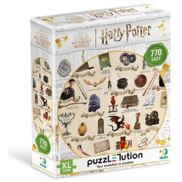 Puzzle DoDo din  770 piese - Manualul vrăjitorului