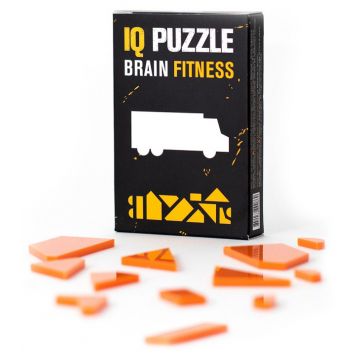 Puzzle IQ –  - Camion, 12 piese