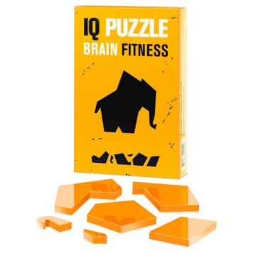 Puzzle IQ –  - Elefant, 6 piese
