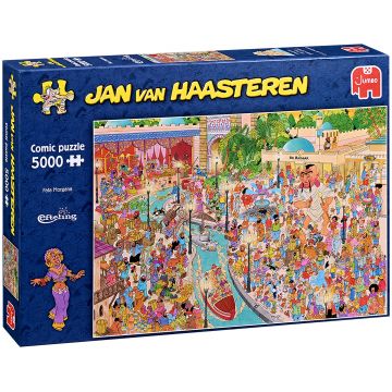 Puzzle Jumbo din 5000 de piese - Fata Morgana
