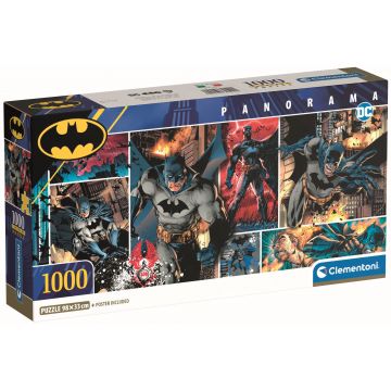 Puzzle panoramic Clementoni din 1000 piese - Batman