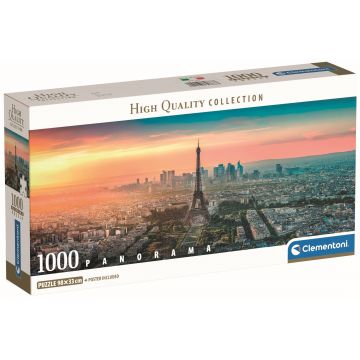 Puzzle panoramic Clementoni din 1000 piese - Paris