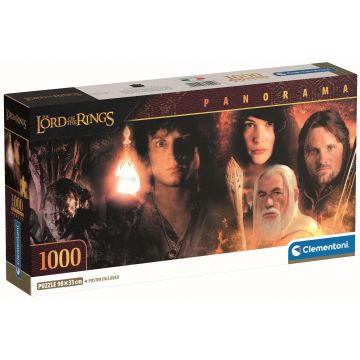 Puzzle panoramic Clementoni din 1000 piese - Stăpânul Inelelor