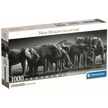 Puzzle panoramic Clementoni din 1000 piese - Turma de uriași