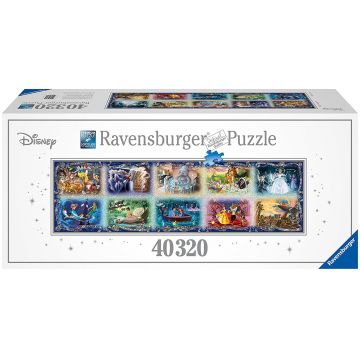 Puzzle panoramic Ravensburger din 40 320 de piese - Momente Disney de neuitat